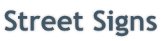 Street Signs